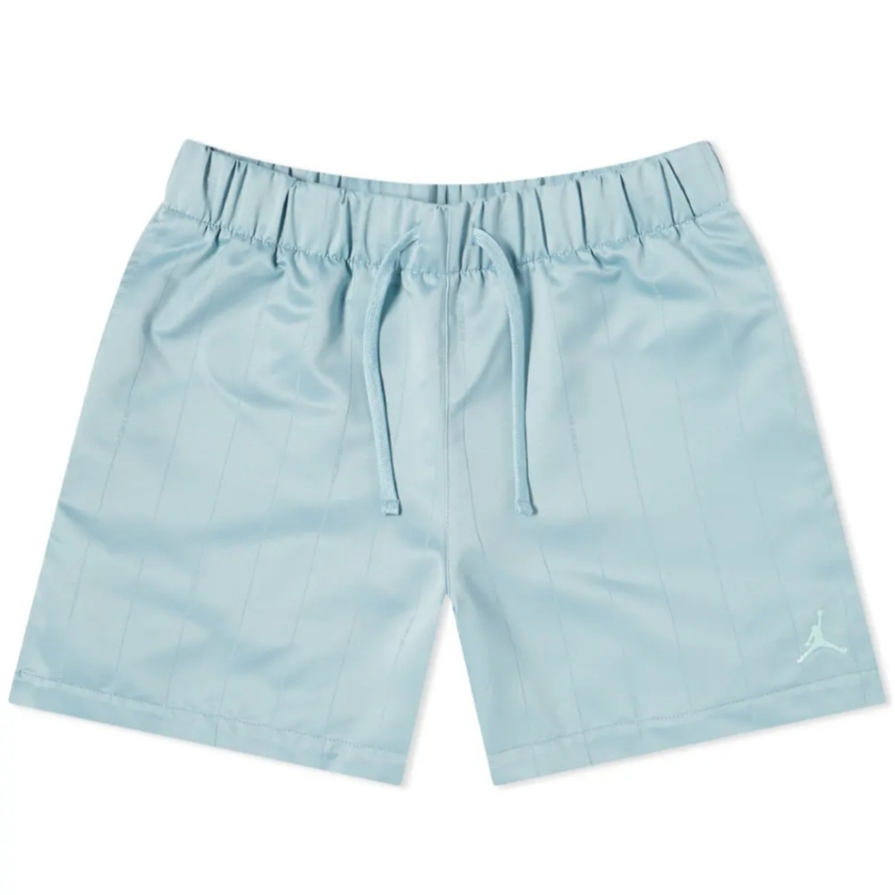 Nike Jordan Heritage Pinstriped Satin Short - Plus Size 1X - Black